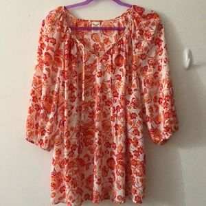 Faded Glory Size 1X ( 16w ) Tunic lightweight